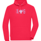 Confused Design - Comfort unisex hoodie_RED_front