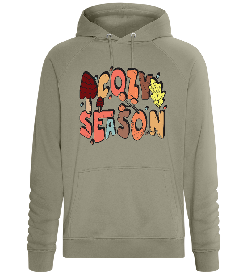 Cozy Season Autumn Design - Comfort unisex hoodie_KHAKI_front