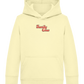 Family Crew Design - Comfort Kids Hoodie_AMARELO CLARO_front