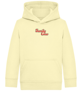 Family Crew Design - Comfort Kids Hoodie