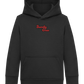 Family Crew Design - Comfort Kids Hoodie_BLACK_front