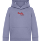 Family Crew Design - Comfort Kids Hoodie_BLUE_front