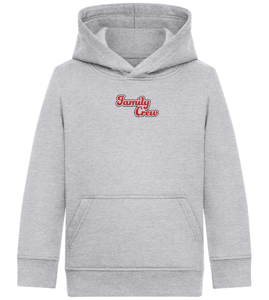 Family Crew Design - Comfort Kids Hoodie_ORION GREY II_front