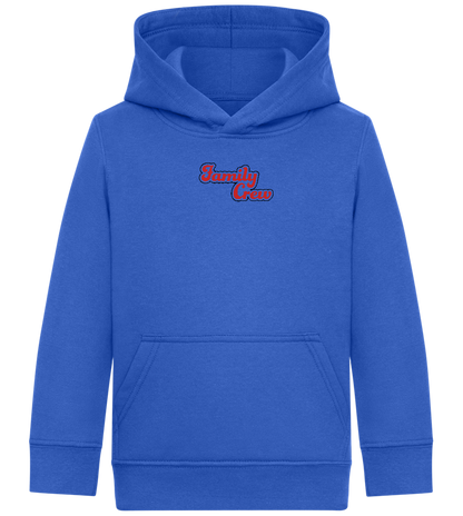 Family Crew Design - Comfort Kids Hoodie_ROYAL_front