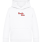 Family Crew Design - Comfort Kids Hoodie_WHITE_front